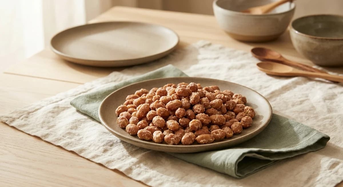 Traditional Sweet Angolan Paracuca Roasted Peanuts Recipe