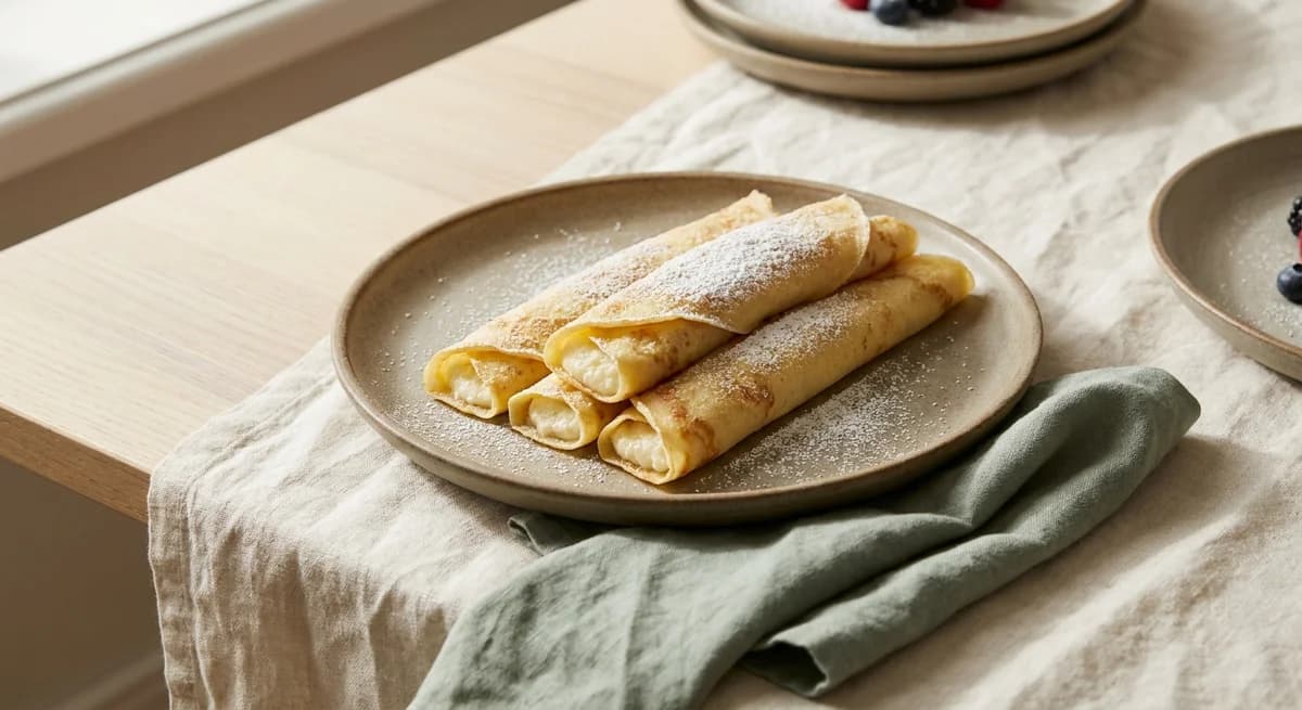 Sweet Cheese Polskie Nalesniki Recipe