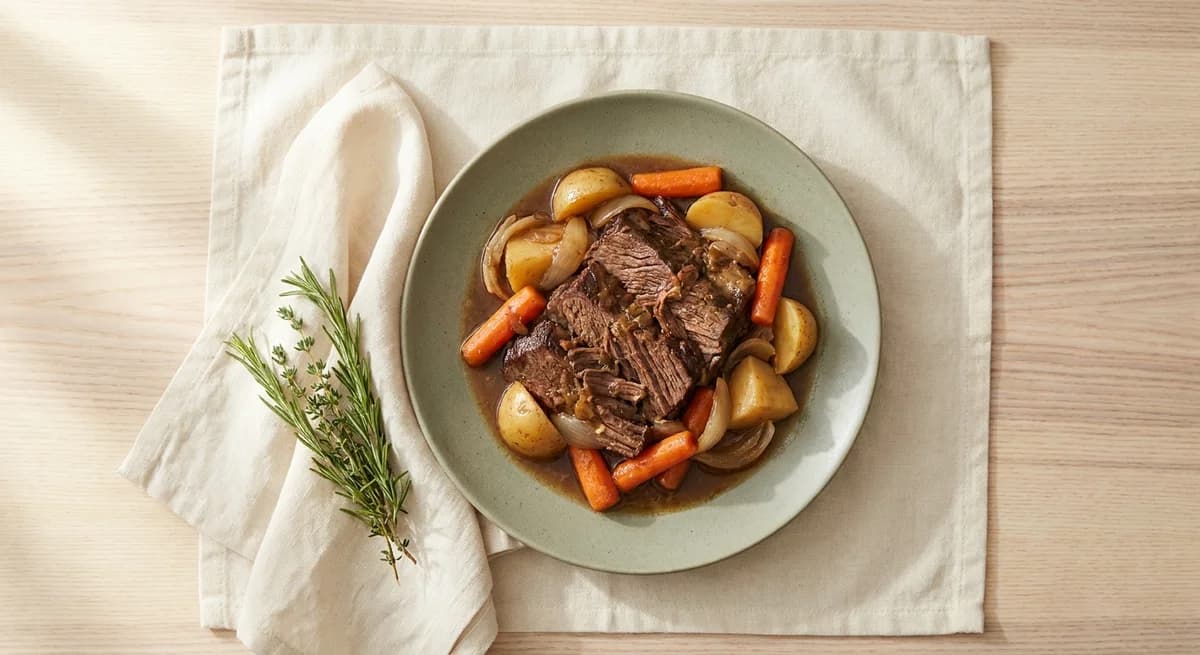 Tender Instant Pot Beef Brisket Pot Roast Recipe