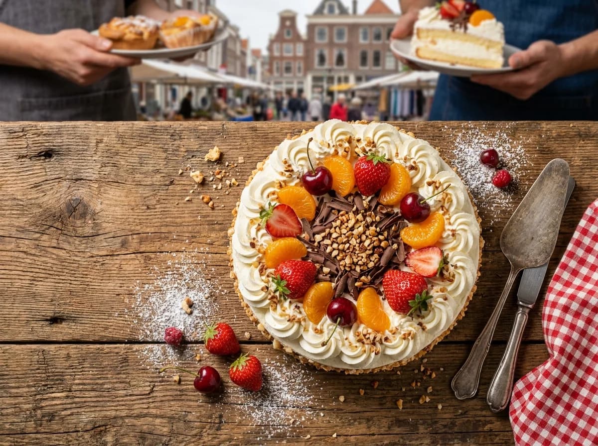 Traditional Dutch Slagroomtaart Recipe