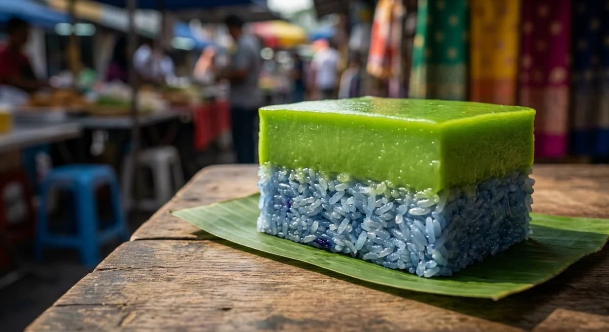 Traditional Homestyle Seri Muka Kuih Recipe